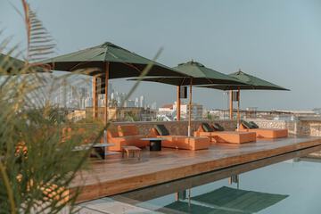 Rooftop pool