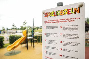 Children's play area - outdoor