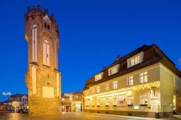 Front of property - evening/night