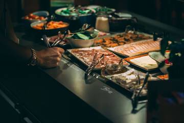 Breakfast buffet