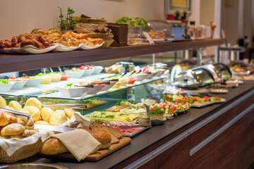 Breakfast buffet