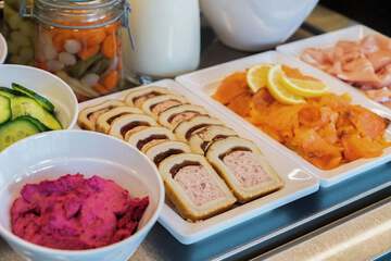 Breakfast buffet