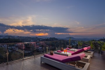 Rooftop pool