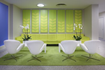 Lobby sitting area