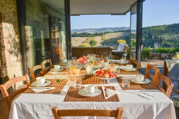 Breakfast area