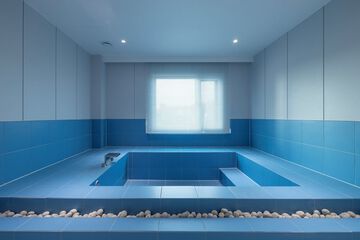 Private spa tub