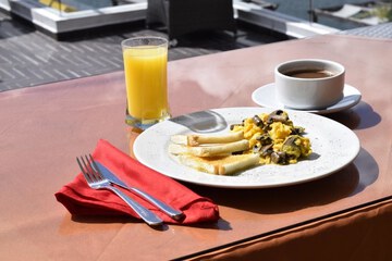Breakfast area