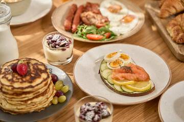 Breakfast buffet