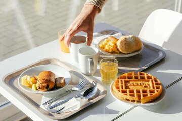Breakfast area
