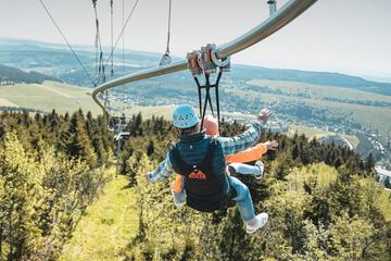 Ziplining
