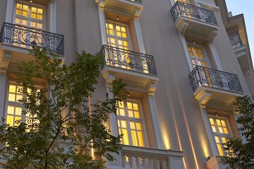 Front of property - evening/night