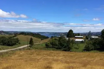 outside