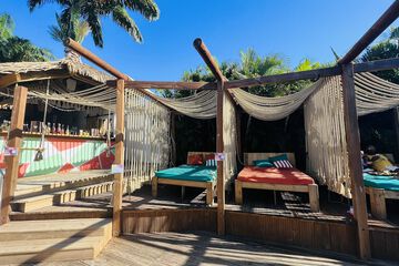 Poolside bar