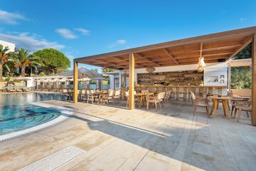 Swim-up bar