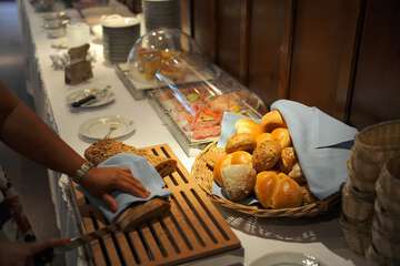 Breakfast area