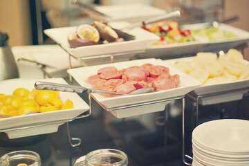 Breakfast buffet