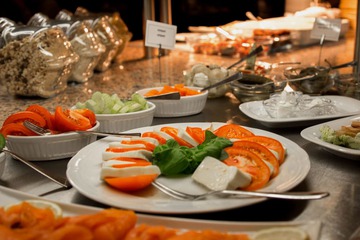 Breakfast buffet