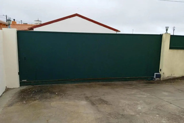 outside