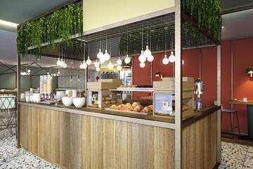 Breakfast area