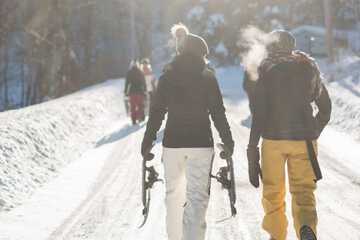 Skiing