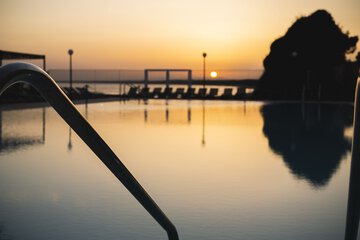 Rooftop pool