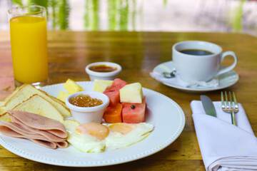 Breakfast meal