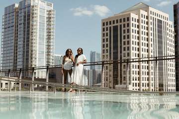 Rooftop pool