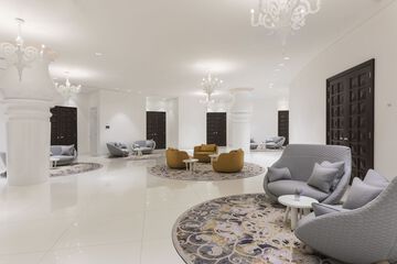 Lobby sitting area