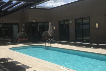 Rooftop pool