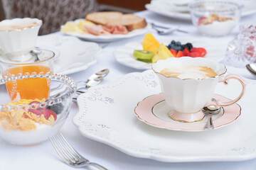 Breakfast buffet