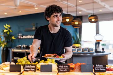 Breakfast buffet