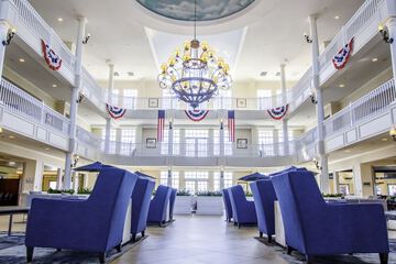 Lobby sitting area