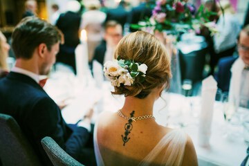 Indoor wedding