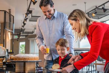 Breakfast area