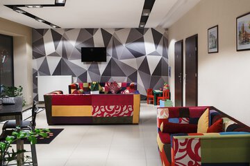 Lobby sitting area