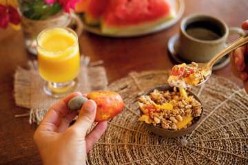 Breakfast buffet