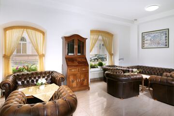 Lobby sitting area