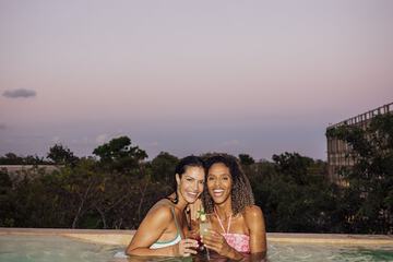 Rooftop pool