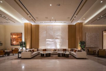 Lobby sitting area