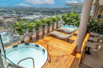 City view from property