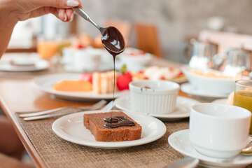 Breakfast buffet