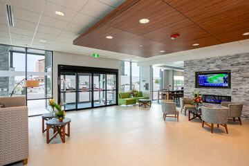 Lobby sitting area