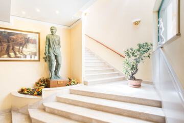 Interior entrance