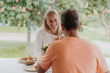 Breakfast area