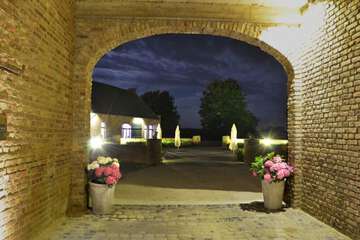 Front of property - evening/night