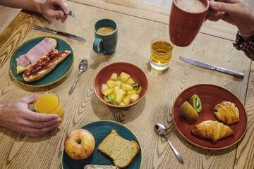 Breakfast area