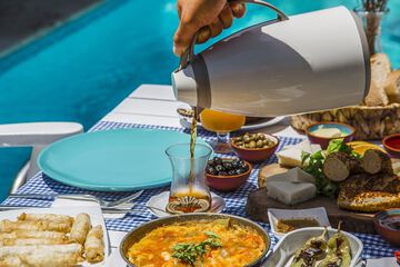 Breakfast buffet