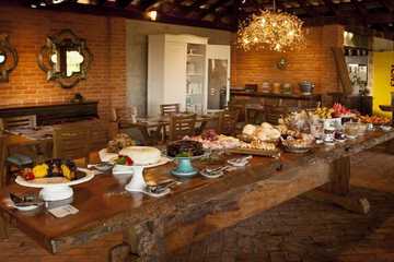 Breakfast area