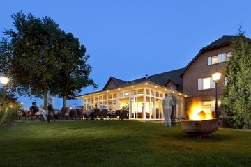 Front of property - evening/night