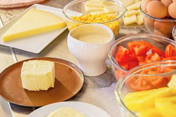 Breakfast buffet